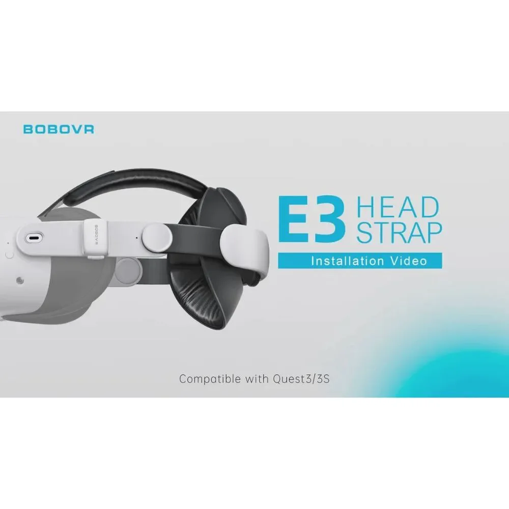 BOBOVR E3 Head Strap - For Quest 3 & 3S
